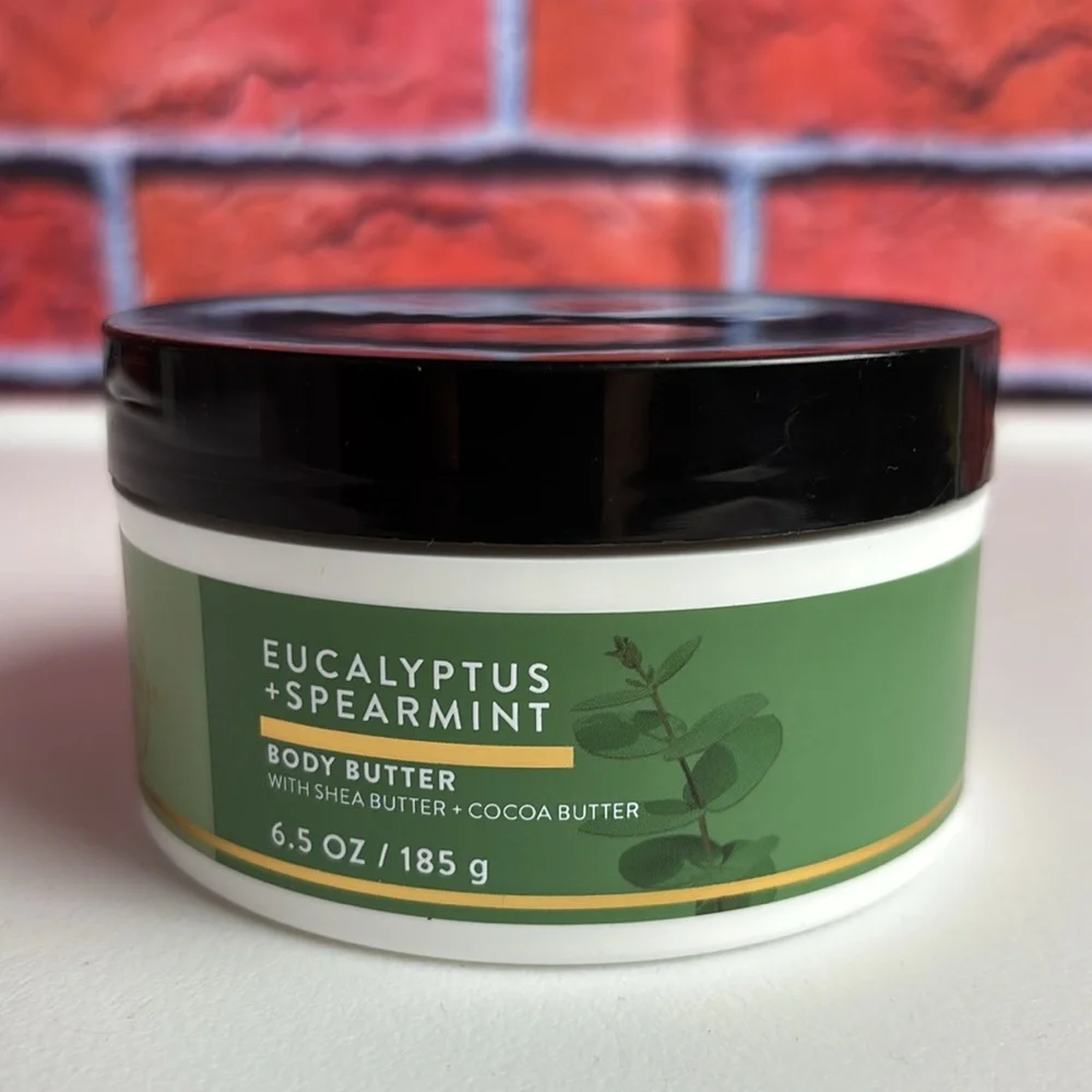 Bath and Body‎ Works Aromatherapy Eucalyptus + Spearmint Body Butter 6.5 oz